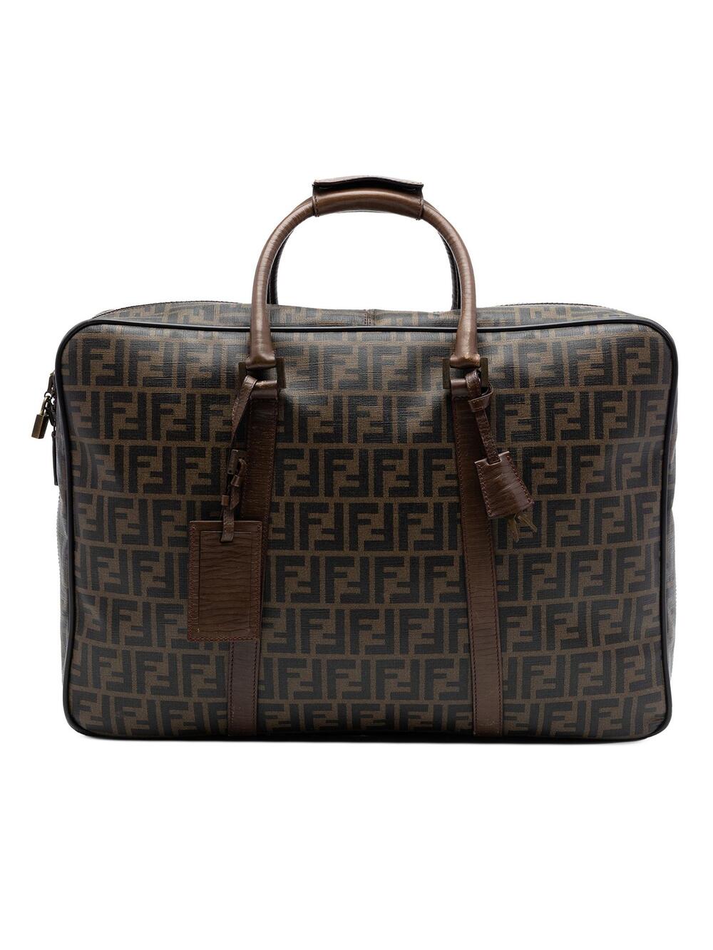 Fendi Zucca Coated Canvas Suitcase Pre- #326729F83B